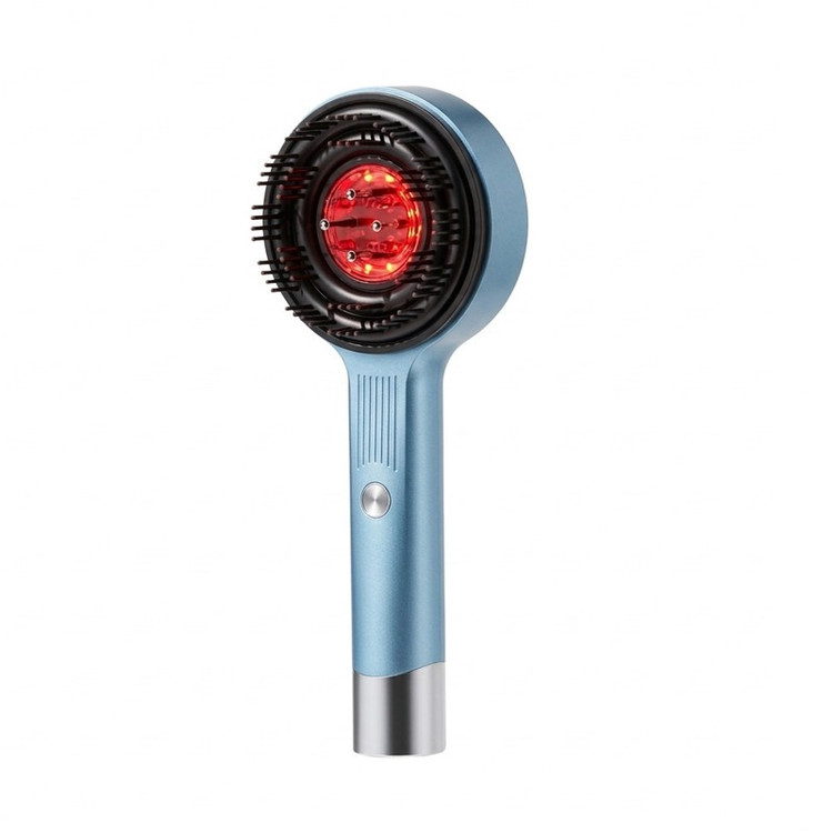شانه و ماساژور برقی اسکالپ سر واراداتی اورجینال با محفظه روغن تراپی مدل XC-901