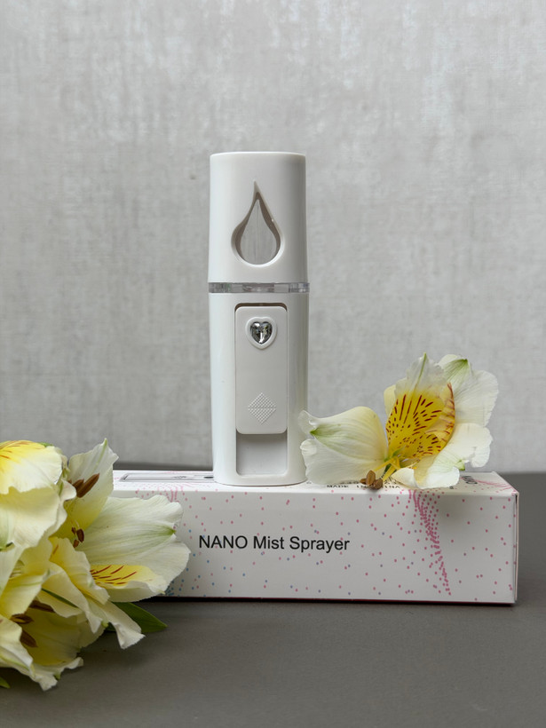 بخور سرد جیبی نانو واراداتی اورجینال Nano ا مدل اشکی چراغ دار | آبرسان و مرطوبکننده پوست