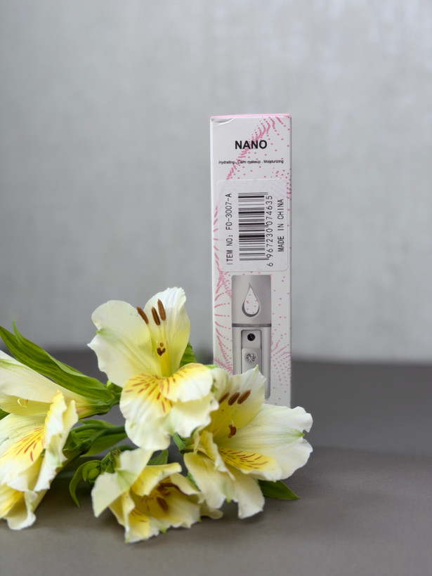 بخور سرد جیبی نانو واراداتی اورجینال Nano ا مدل اشکی چراغ دار | آبرسان و مرطوبکننده پوست